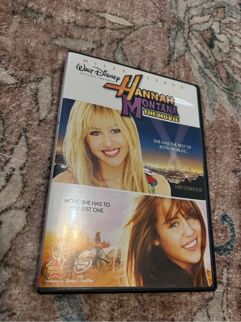 Disney Hannah Montana The Movie DVD